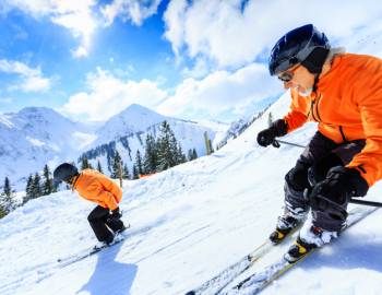 over 50 skiing in mammoth lakes