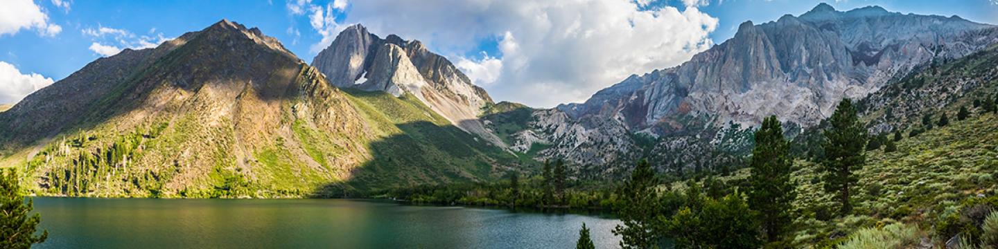 View of Convict Lake from Convict Lake Loop